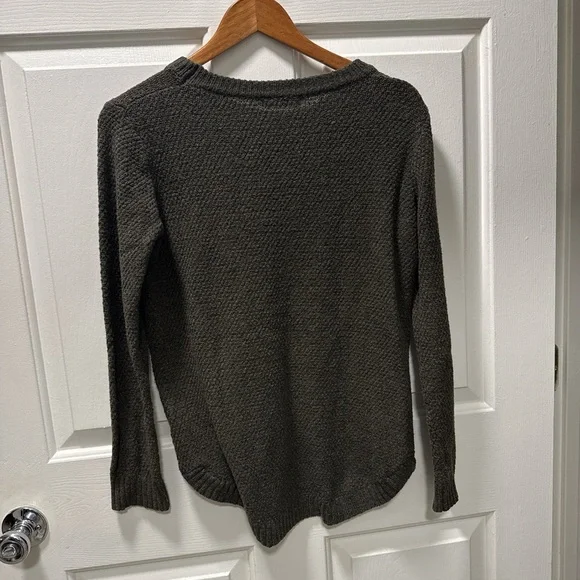 Pink Clover Olive Crew Neck Sweater - Picture 3 of 4